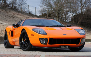 Ford GT Avro naranja