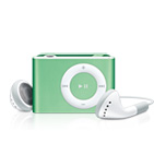 ipod shuffle green