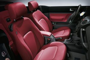 Interior VW New Beetle Red Edition