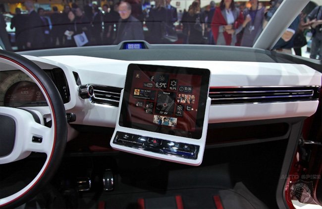 Volkswagen Bulli con ipad