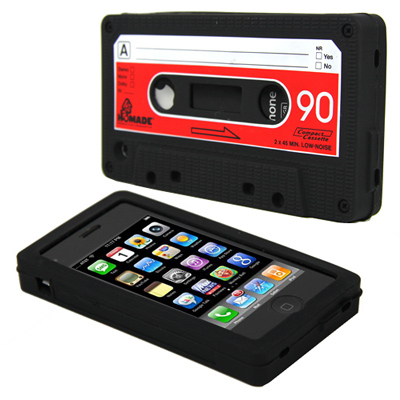 Funda retro casette para iphone